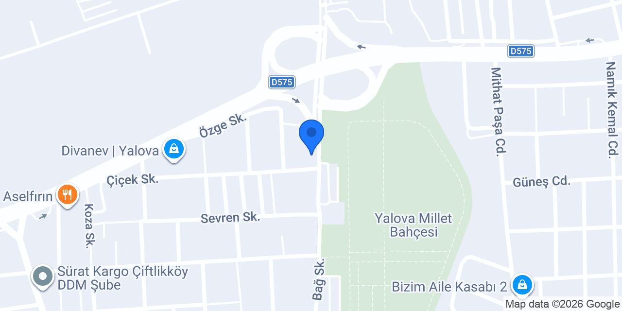 Kadayıf Durağı konumu