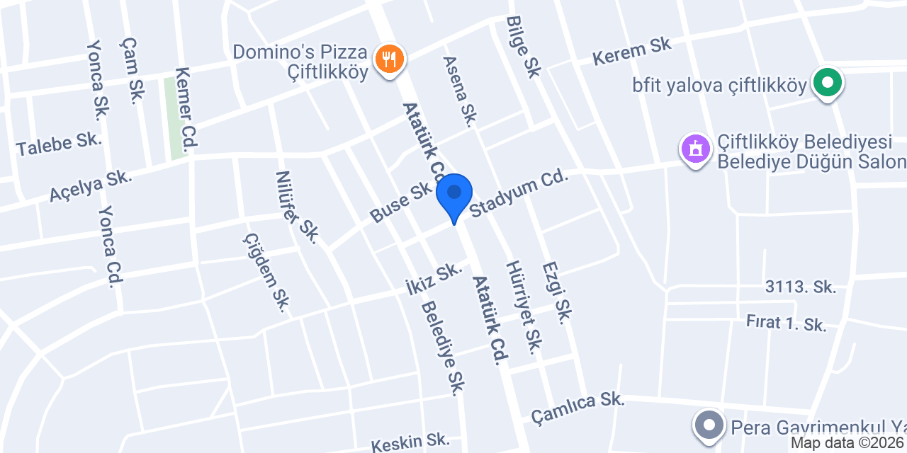 Centa Börek konumu