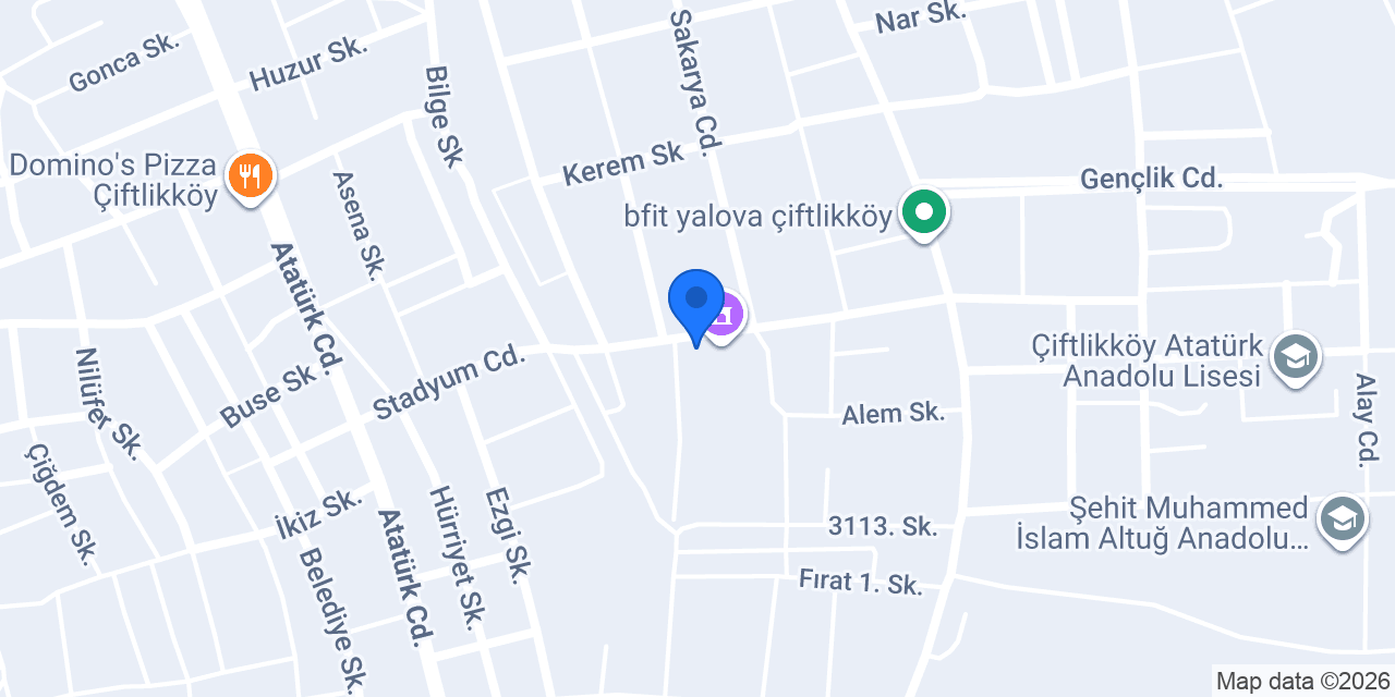 Çiftlikköy Elektrikçi konumu