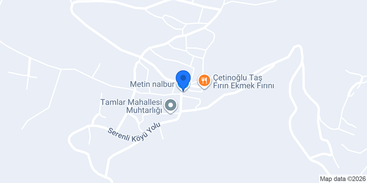 Metin nalbur konumu