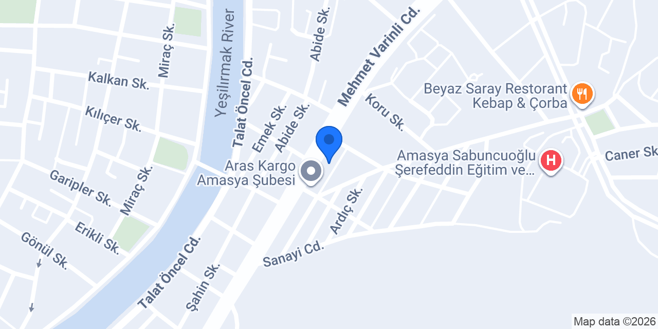 Bilvanis Yapı Malzemeleri konumu