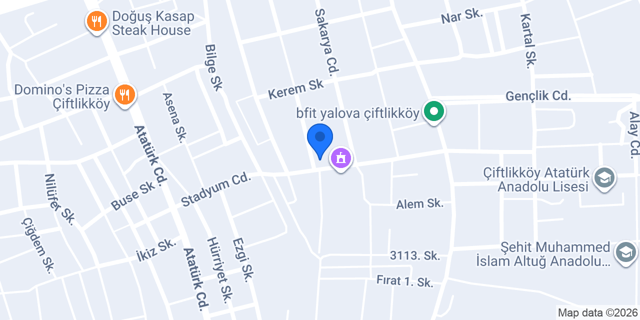 Ciftlikköy Eczanesi konumu