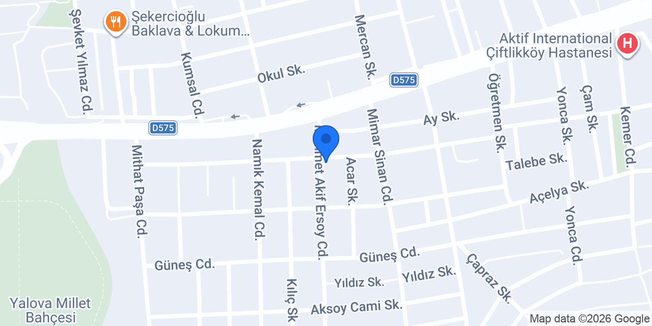 Oses Çiğ Köfte konumu
