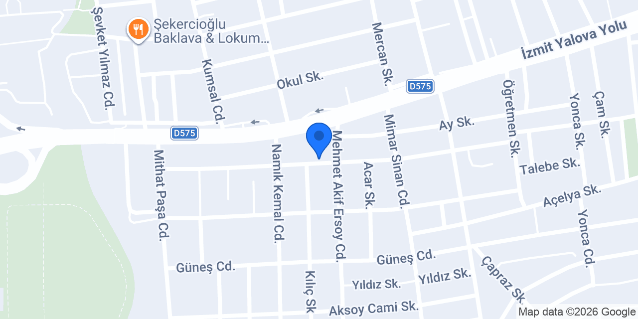 Mehmet Akif Ersoy Asm. konumu