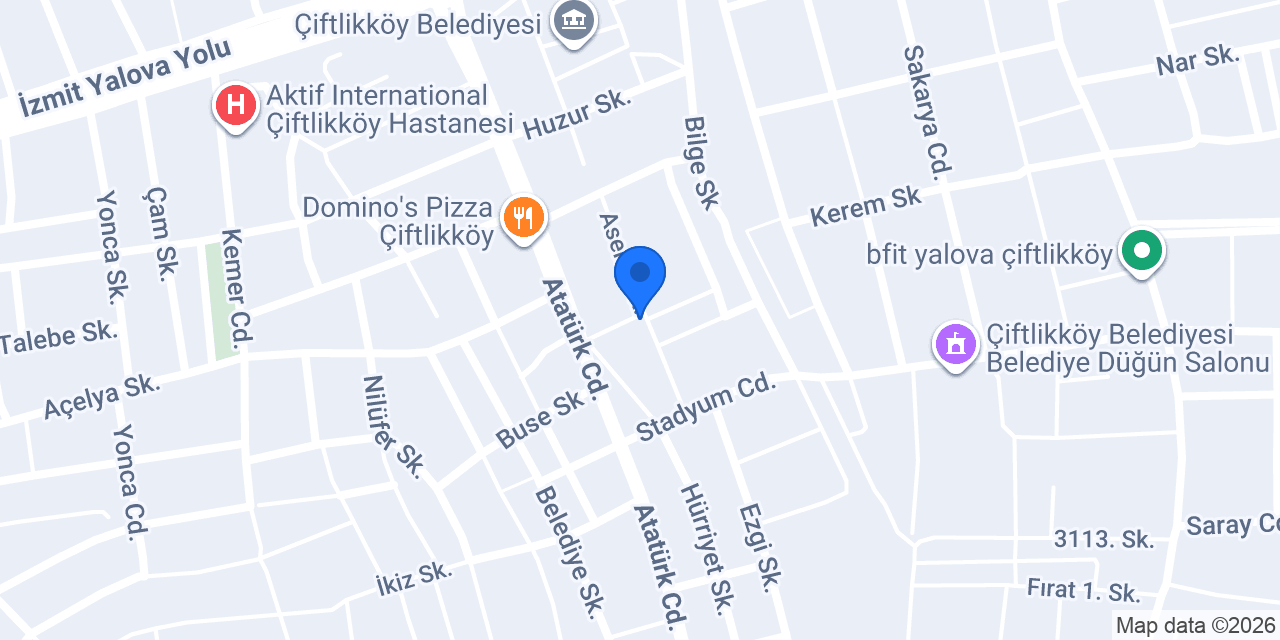 Tasarım Tuhafiye konumu