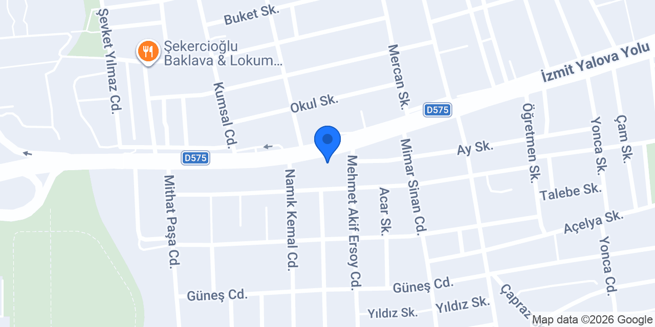 ÖRSOĞLU BAKLAVA - KÜNEFE - KATMER konumu
