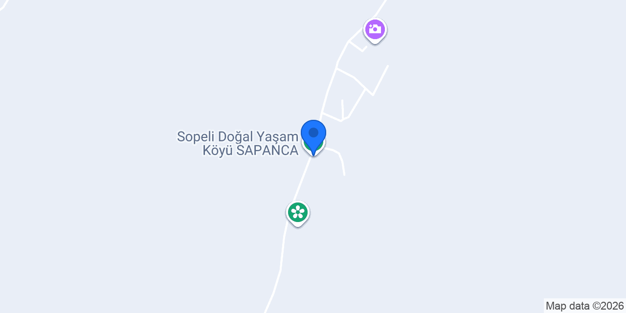 Sopeli Doğal Yaşam Köyü konumu