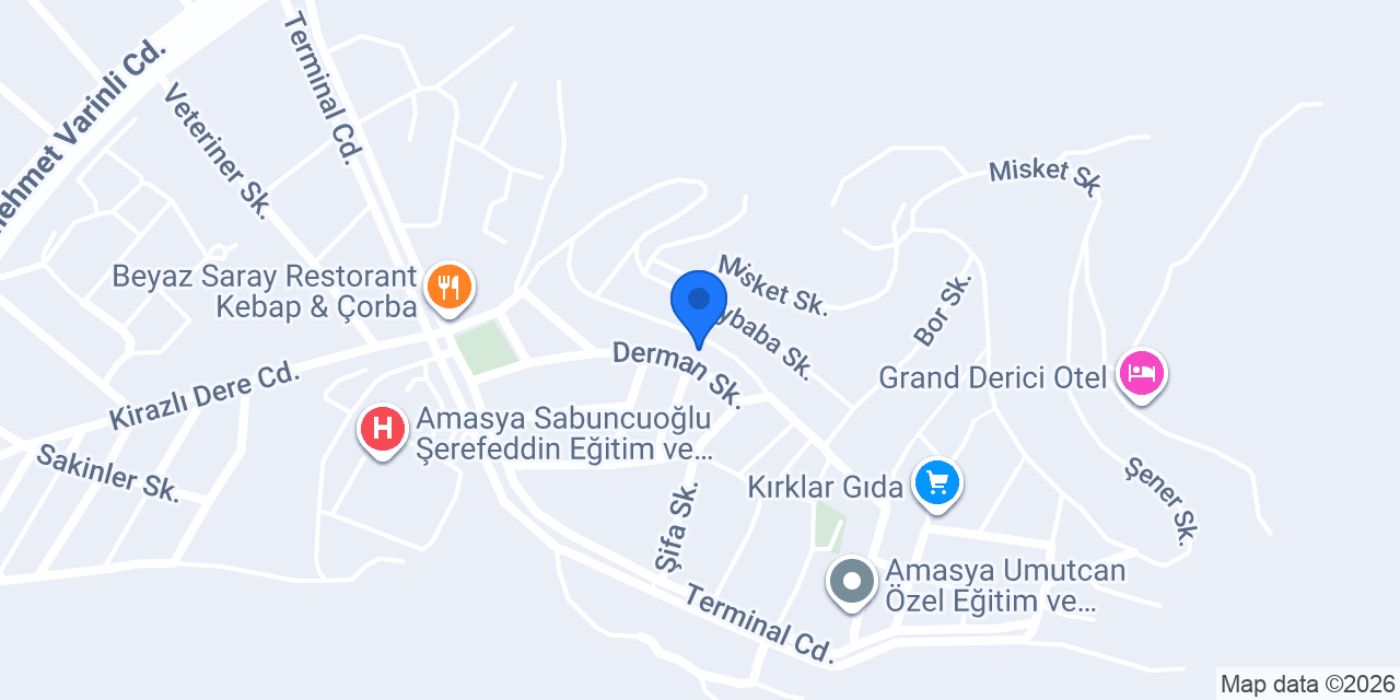 Almila İlaçlama konumu