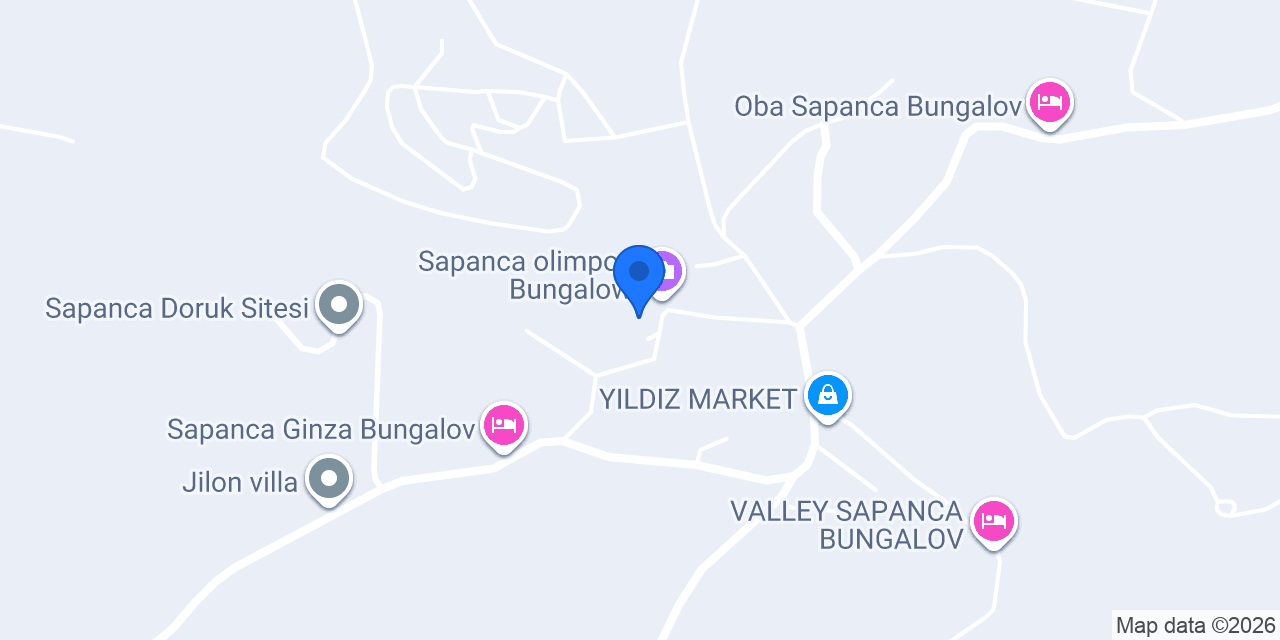 sapancakelebekvadibungalov konumu