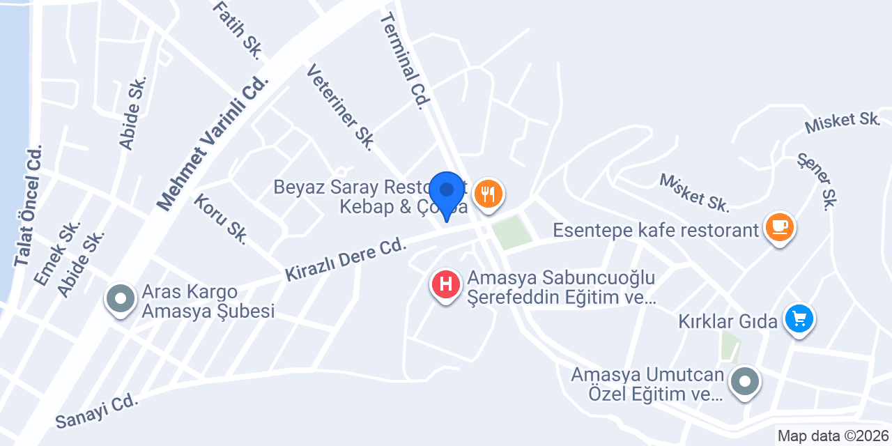 Güven Optik konumu