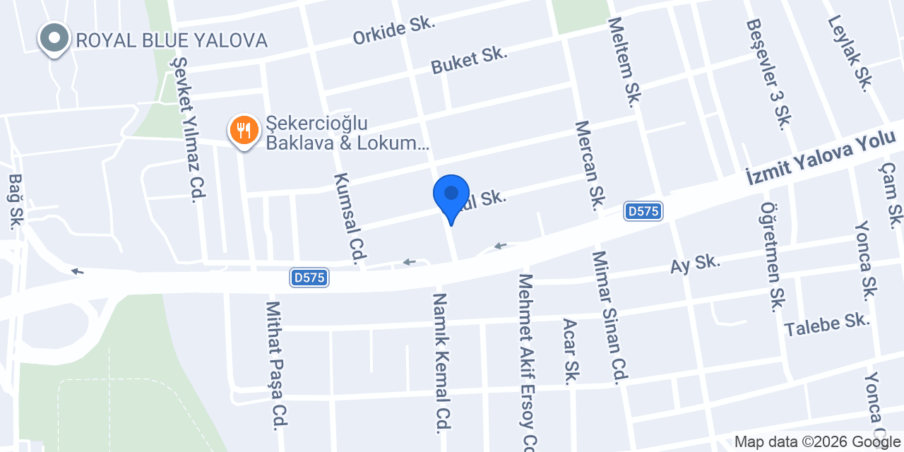 Damla kuyumculuk konumu