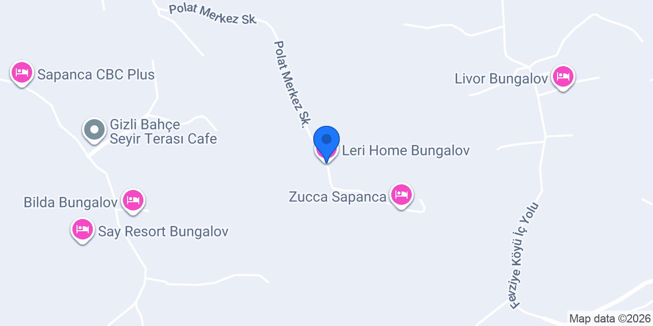 Leri Home Bungalov konumu