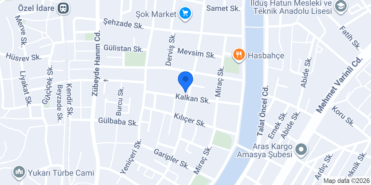 Elezz Çikolata konumu