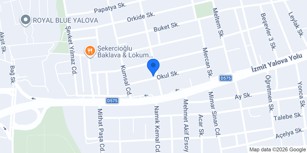 Demirdöküm Seven Tesisat konumu