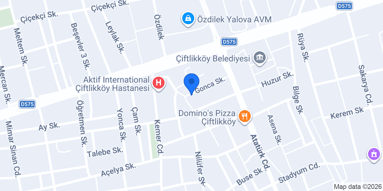 Hastane Eczanesi konumu