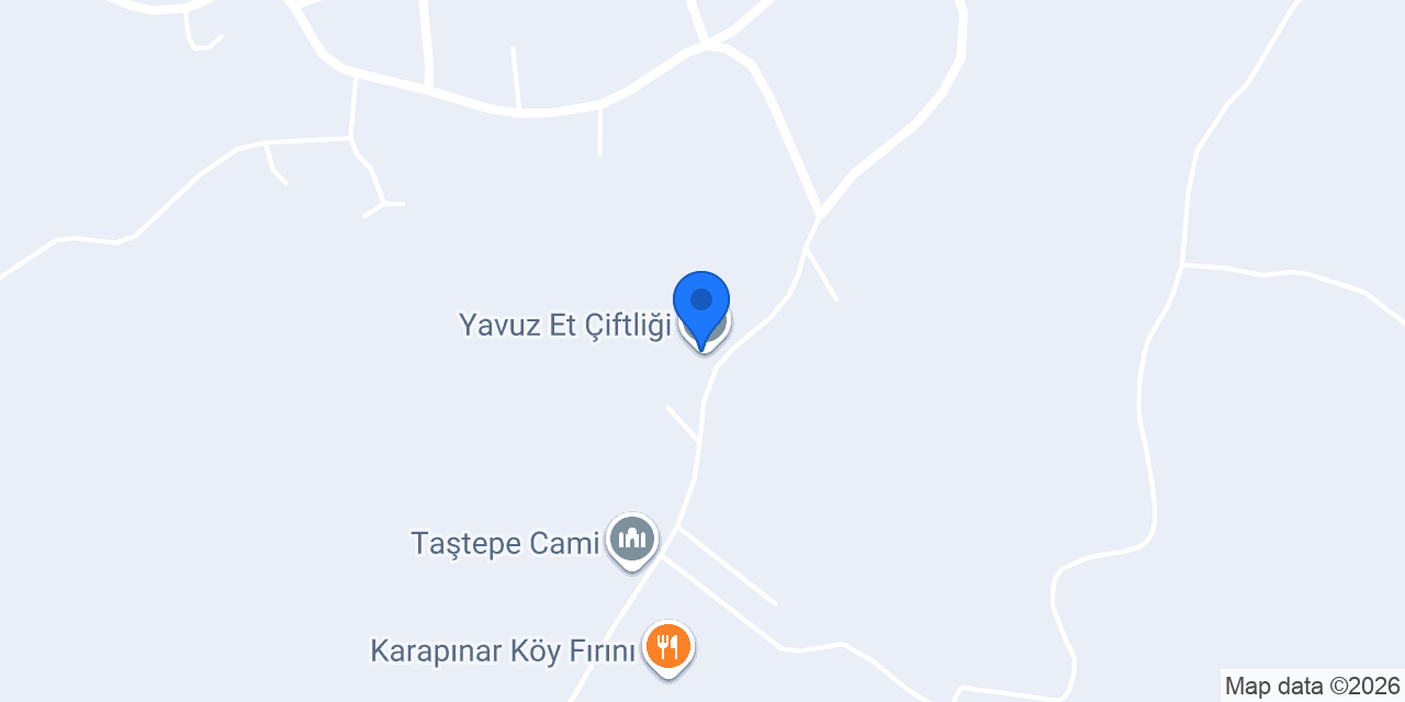 Yavuz Et Çiftliği konumu