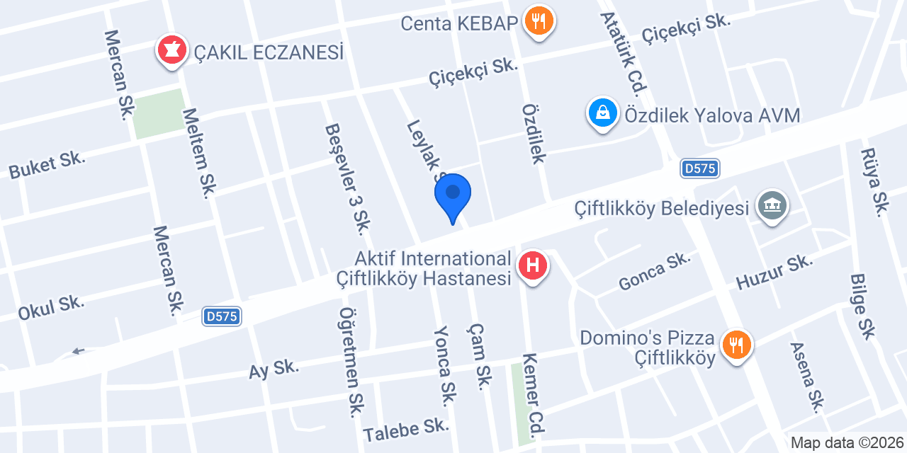 YALOVA RETİNA OPTİK konumu