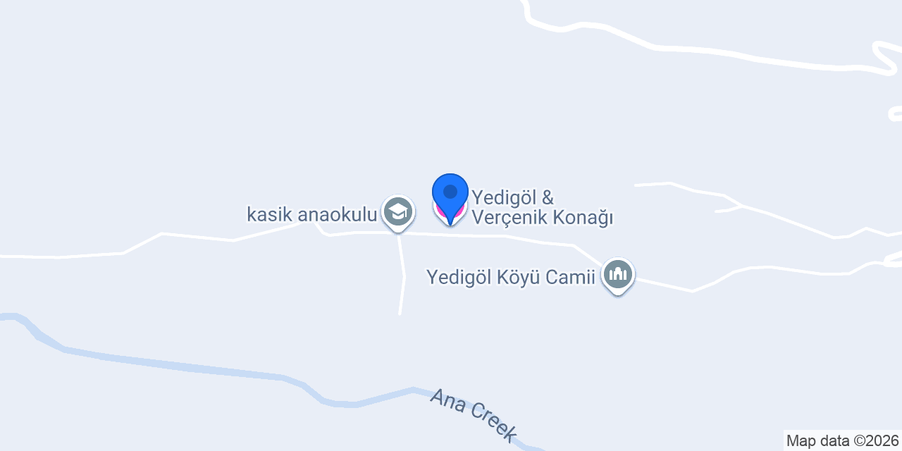Yedigöl & Verçenik Konağı konumu