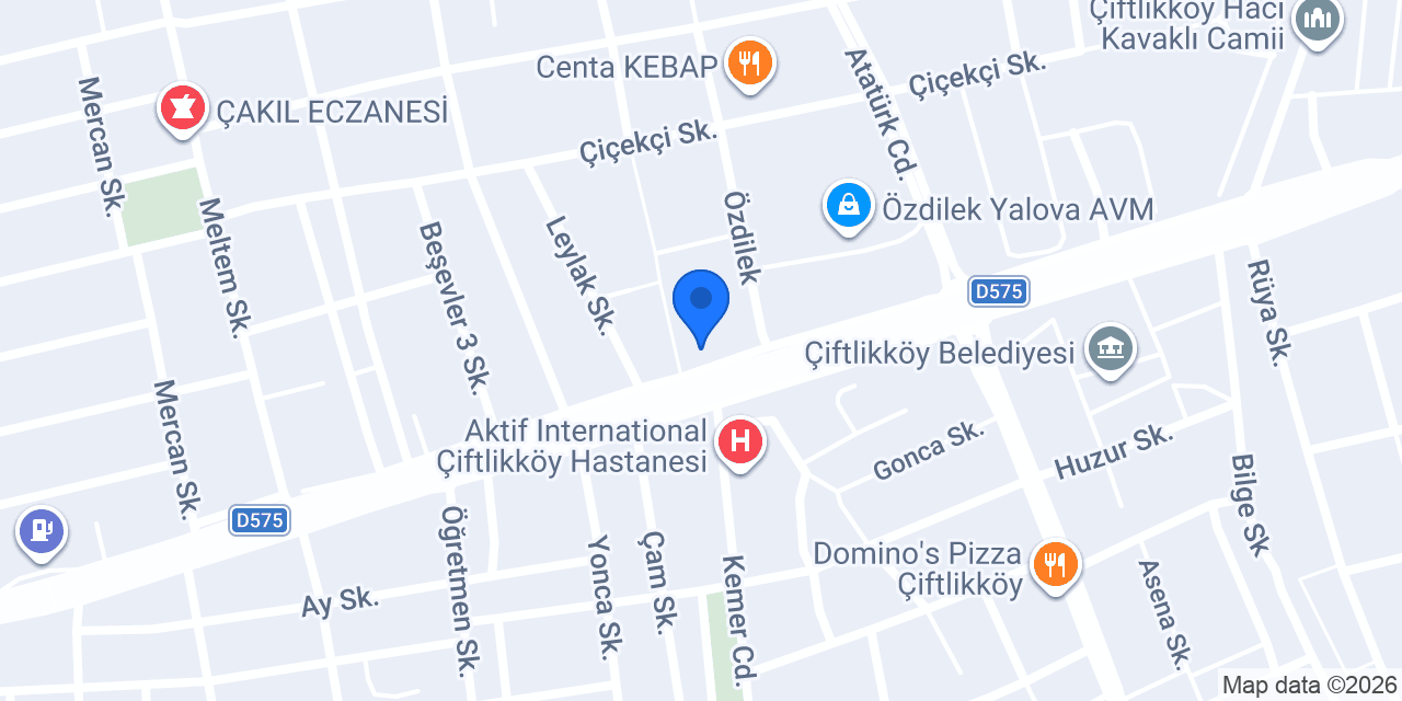 Dr ÖNDER AKKUŞ konumu