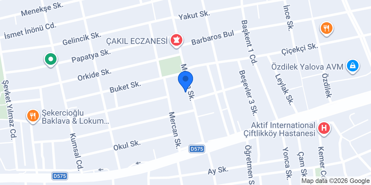 Dt. Esra Bayraktar konumu