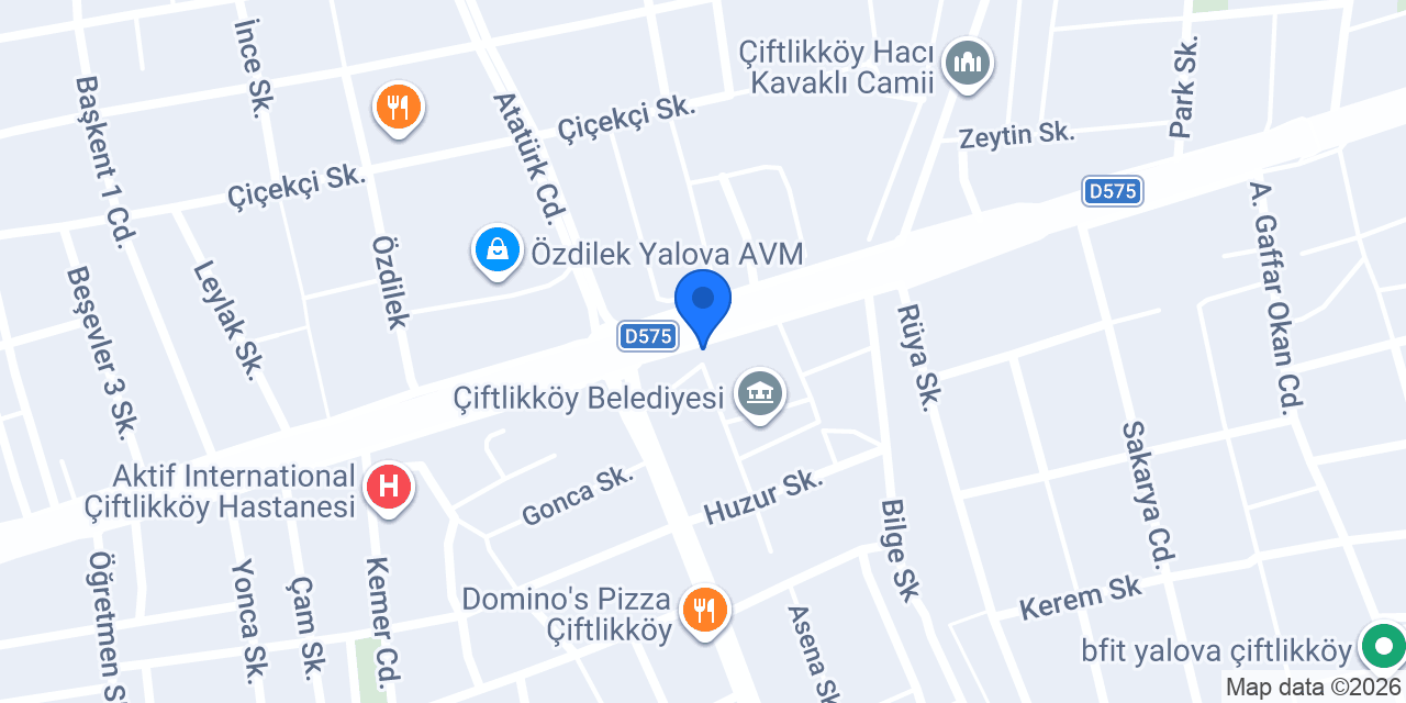Çiftlikköy Çiftlik Taksi konumu