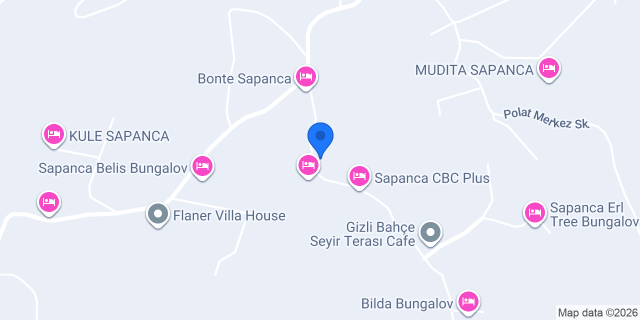 Elmalı Bahçe Sapanca konumu
