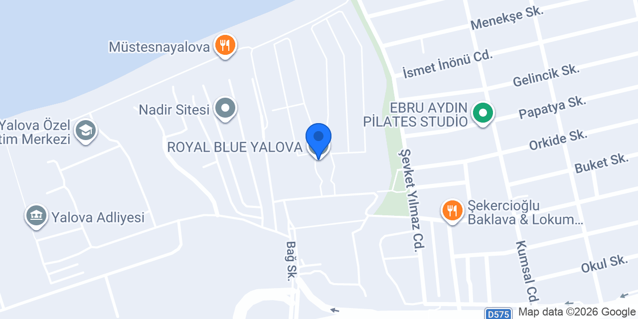 ROYAL BLUE YALOVA konumu