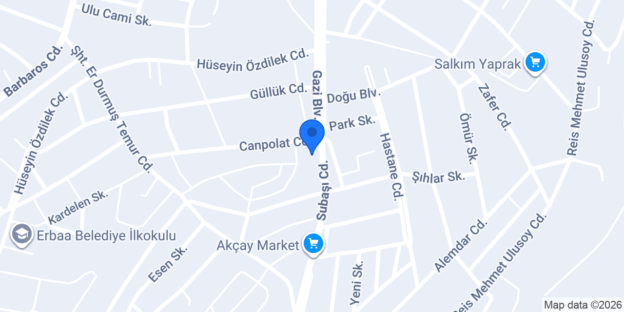 Oses Çiğ Köfte konumu
