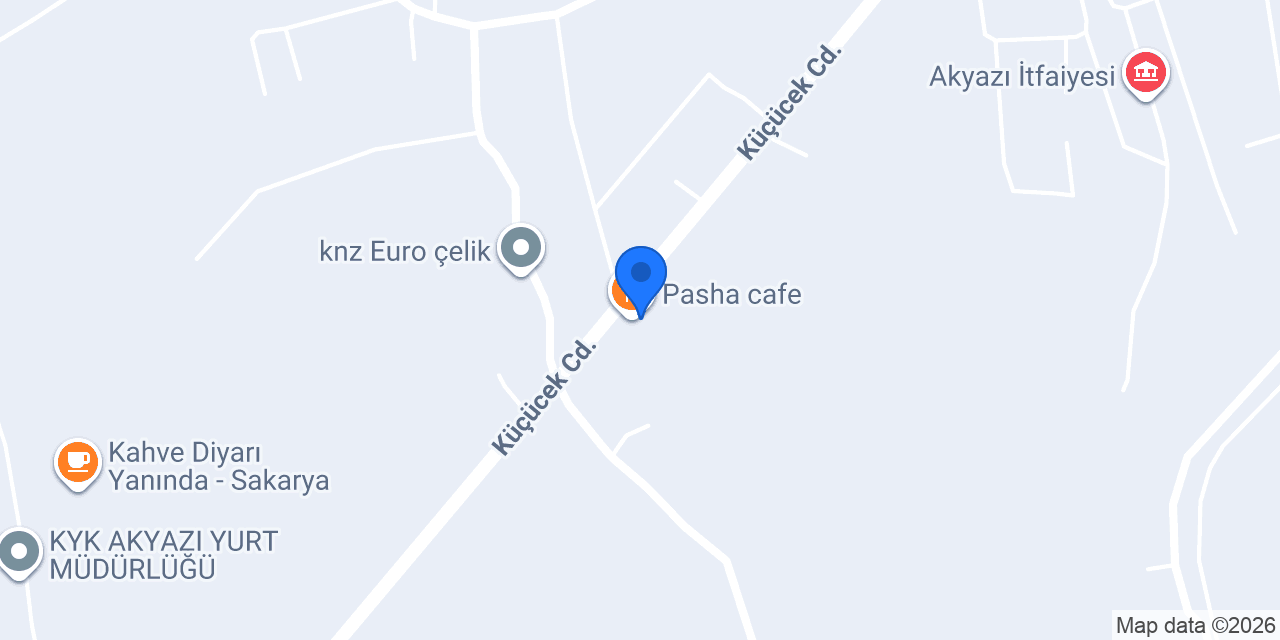 Pasha cafe konumu
