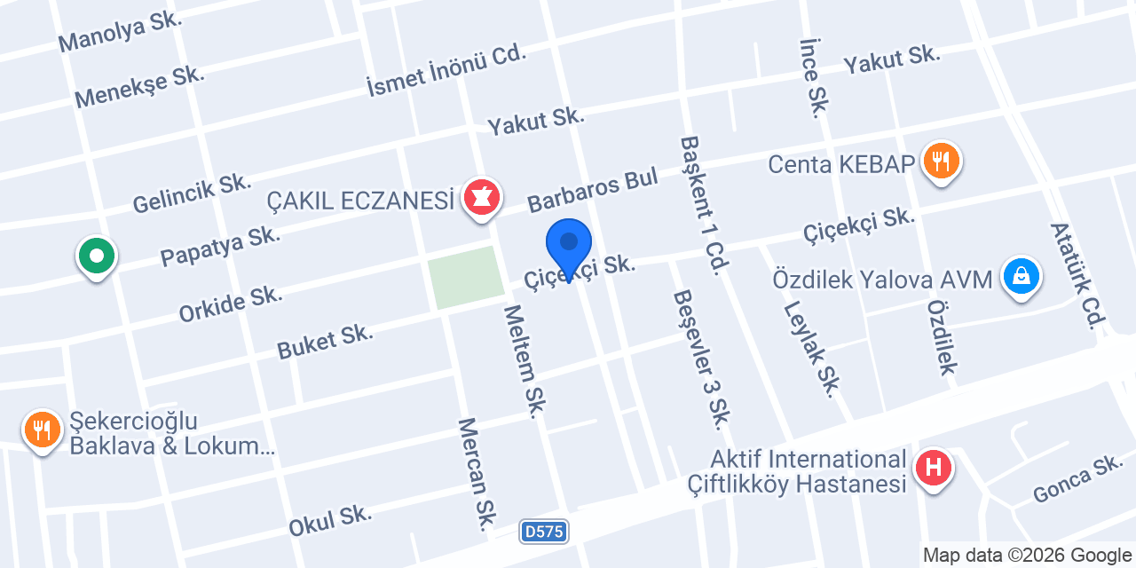SETA YAPI konumu