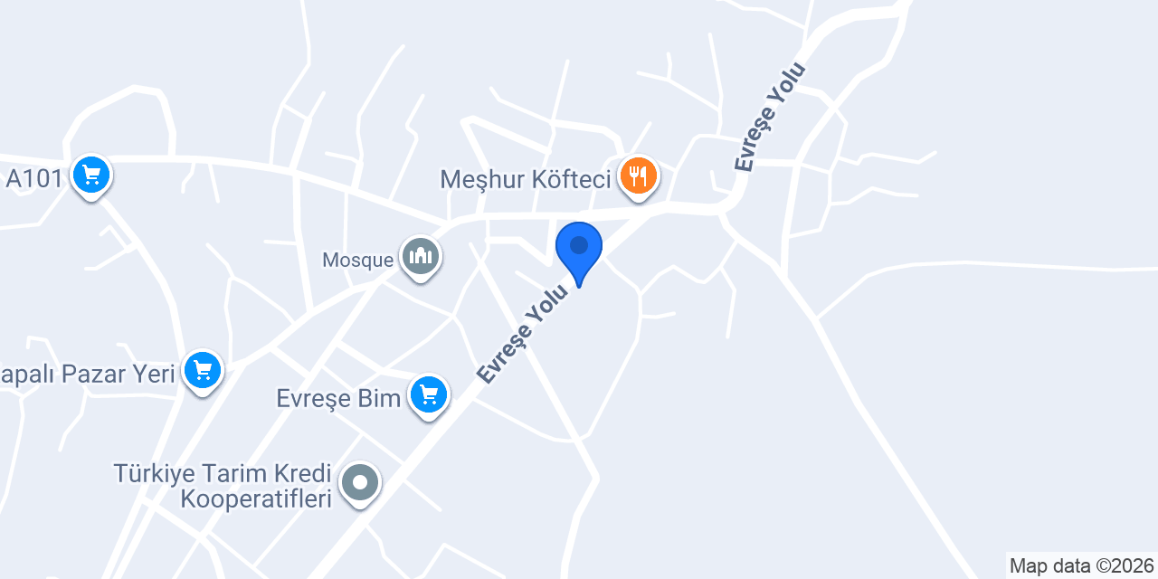 Sayın Arabacıoğlu Evreşe konumu
