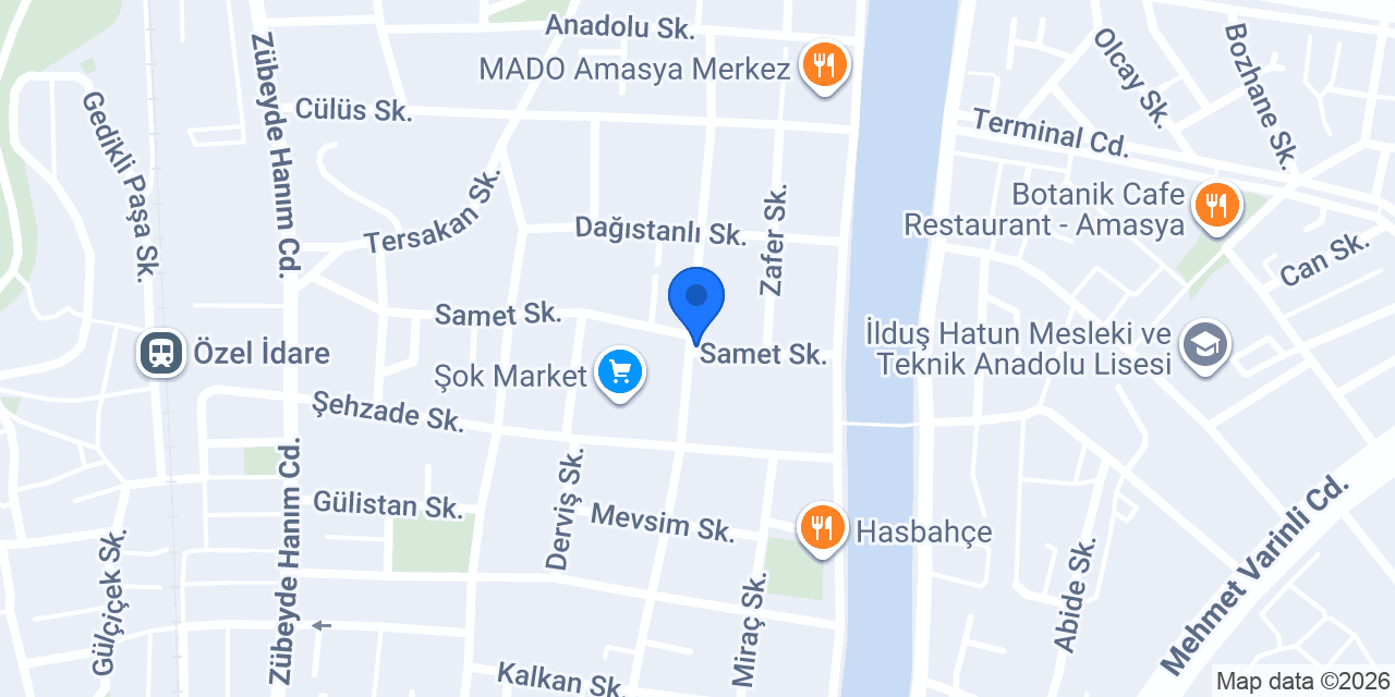 Seç Market konumu