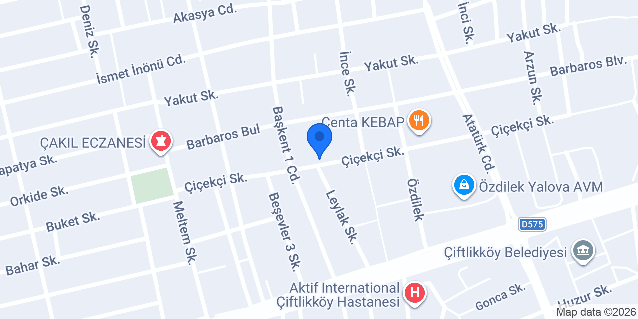 TERZİ SUNA ve SUNA ÇEYİZ konumu