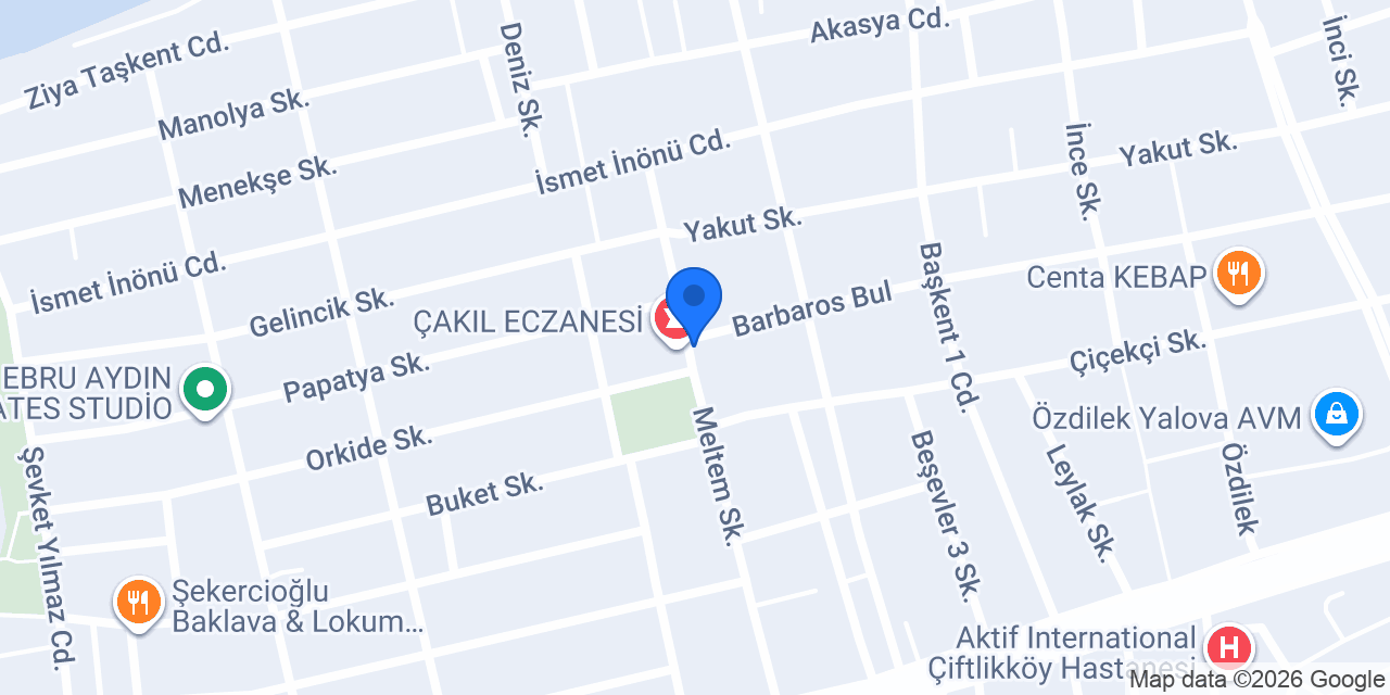 Yalçın Eczanesi konumu