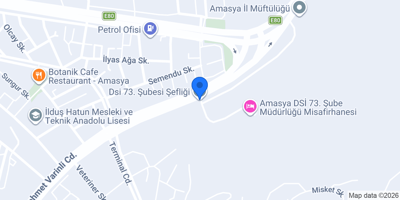 Dsi 73. Şubesi Şefliği konumu