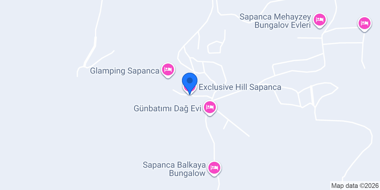 Exclusive Hill Sapanca konumu