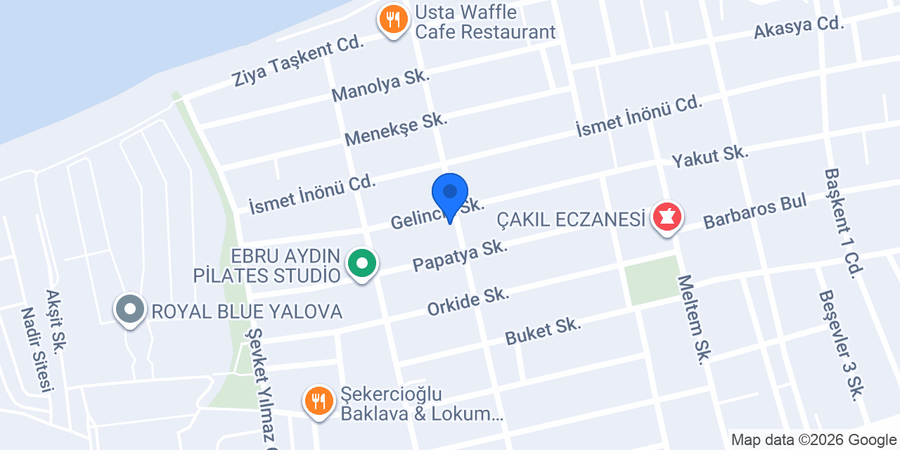 Yalova Çiftliköy Tuem Ev Yemekleri konumu