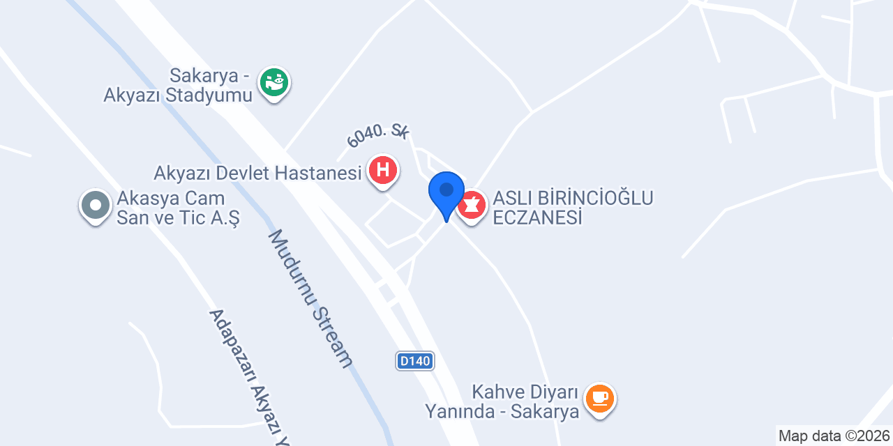TUBA ECZANESİ konumu