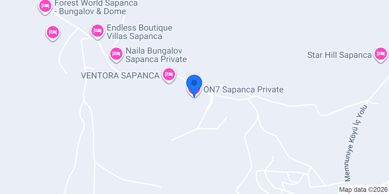 ON7 Sapanca Private konumu