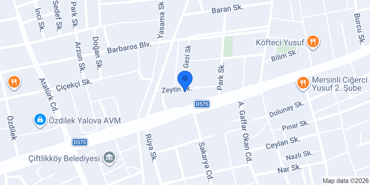 ÖZ BAŞKAN EMLAK konumu
