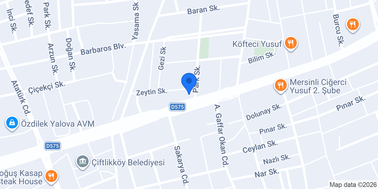 Cadde Elektrik konumu