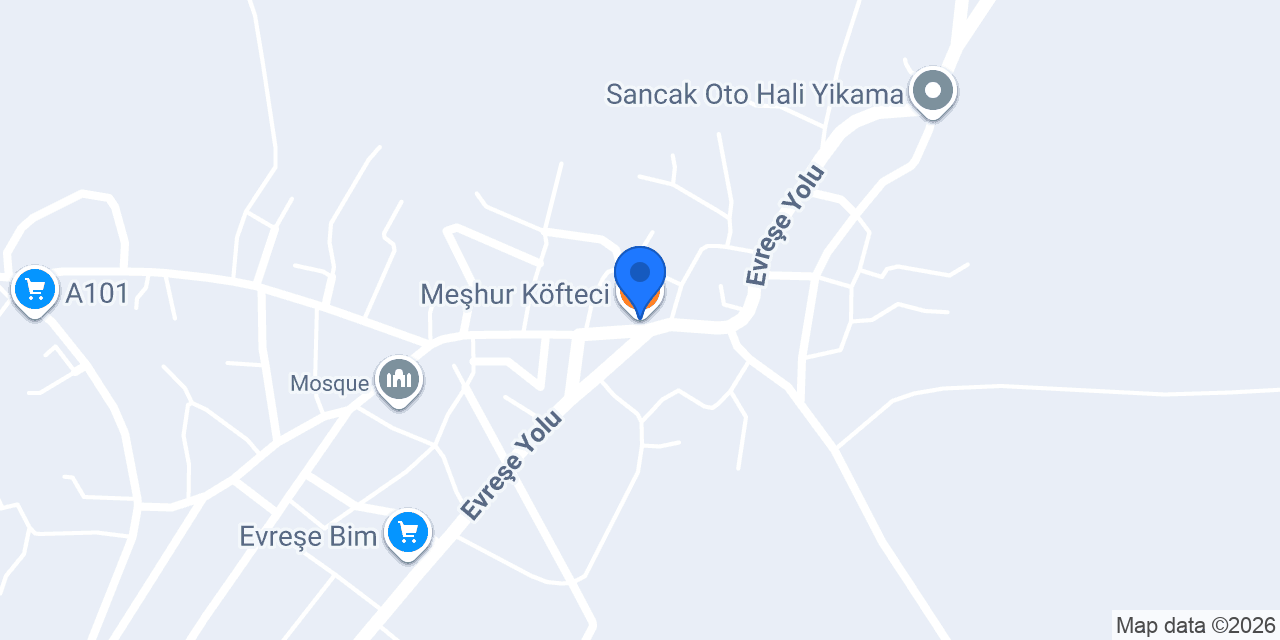 Meşhur Köfteci konumu