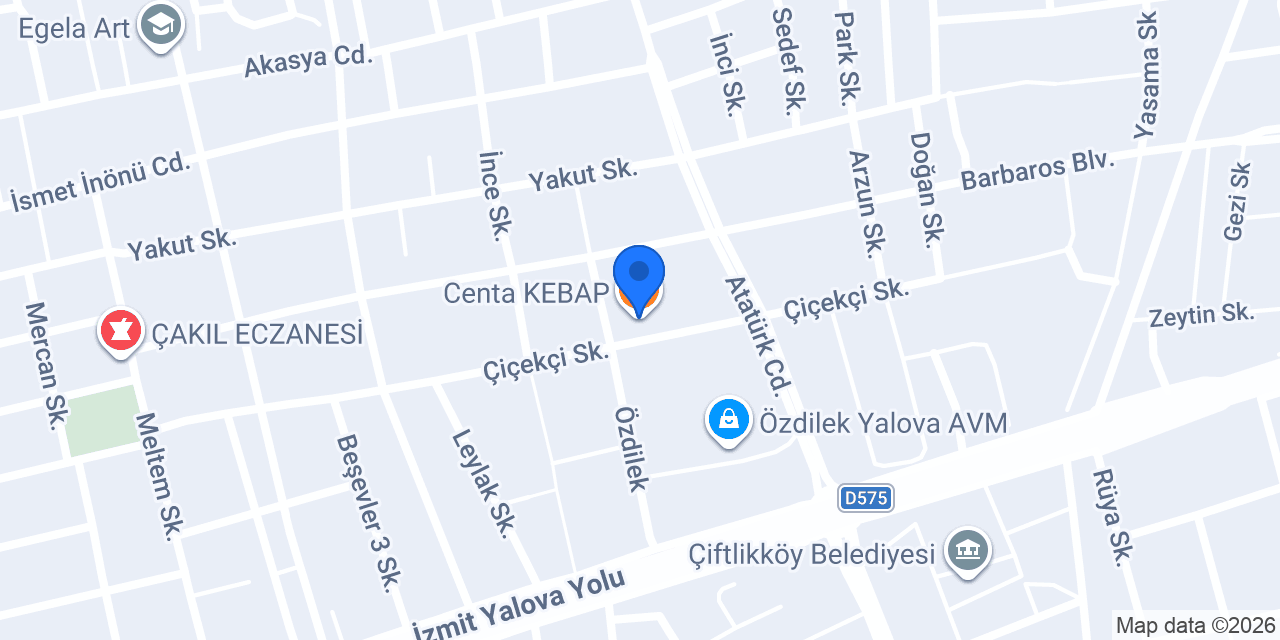 Centa KEBAP konumu