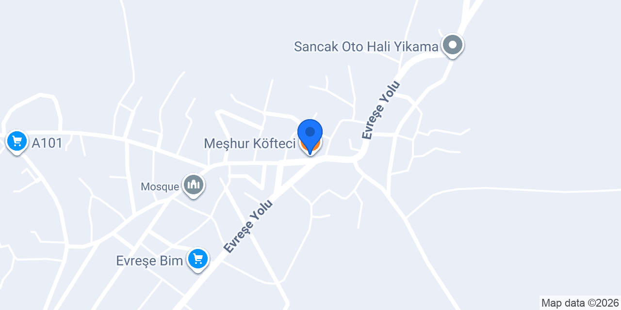Özlem Izgara Salonu konumu