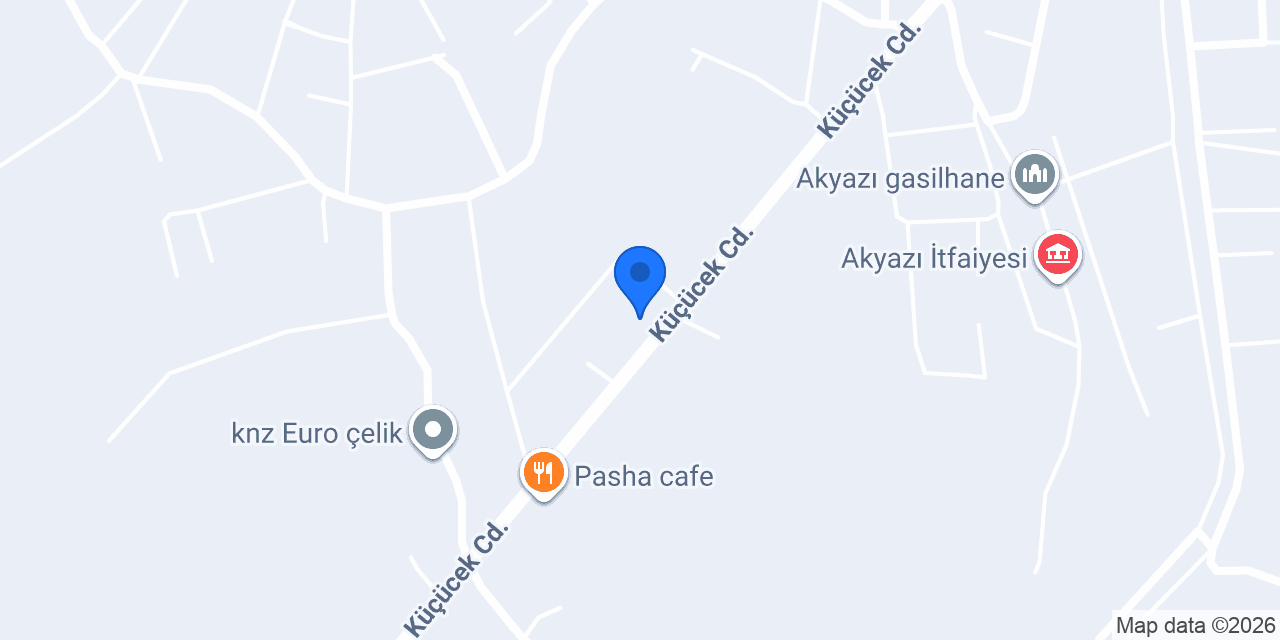 Üdaş Çelik Konstrüksiyon konumu