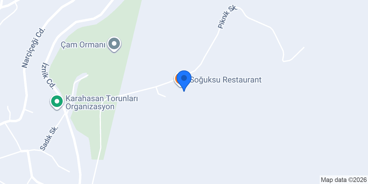 Soğuksu Restaurant konumu