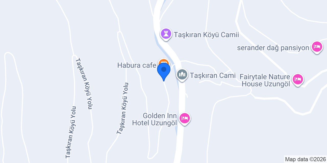 Mavi köşk konumu