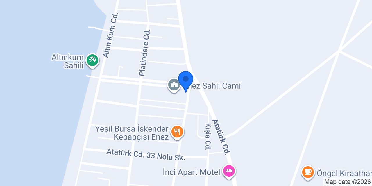 Enez Fırat Emlak konumu