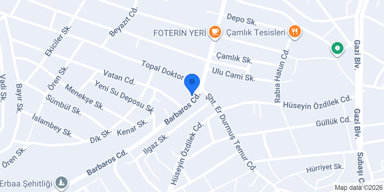 Erbaa Bal Yaprak konumu