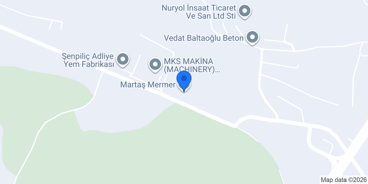 Martaş Mermer konumu